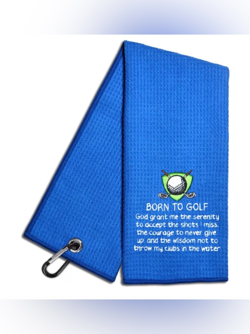 Born to Golf Embroidered CoolingTowel